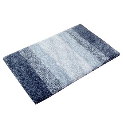 China New Arrival Viable Polyester Bath Mats Non Slip Washable Bath Mat Cover Set for sale