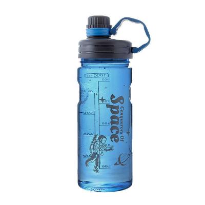 China Wholesale Custom Viable Logo Women Workout Fitness Gym Sports Motivational Plastic Water Bottles for sale