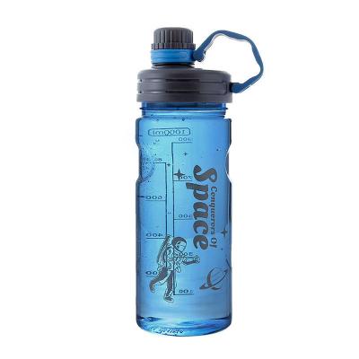 China Sustainable Sport Plastic Customized Logo Style Water Bottle With Different Colors for sale