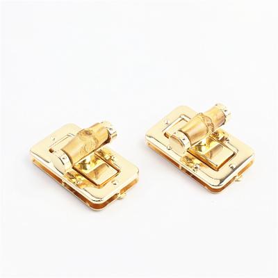 China Metal Luggage Hardware Accessories, Diecast Twist Lock, Real Bamboo Square Lock Accessories for sale