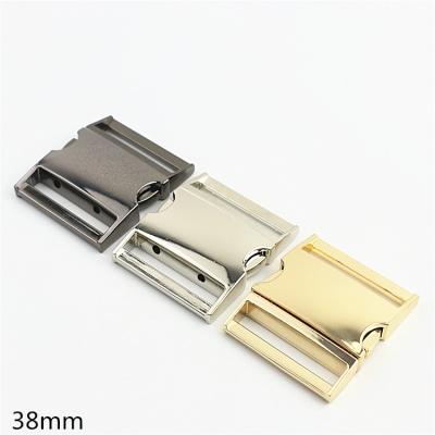 China High-end metal bag accessories, satchel buckle, given alloy butt buckle all-metal camber 38mm inner diameter for sale