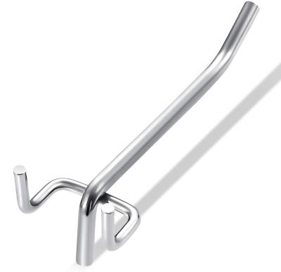 China High quality single line eco-friendly galvanized chrome hook zinc hanging hook or metal hook for shop or tools for sale