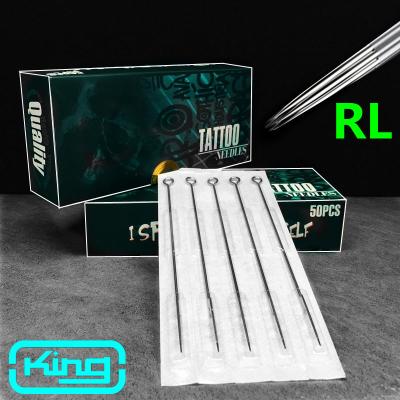 China QueenTattoo Permanent Supplies Factory Disposable Tattoo Needles RL Tattoo Tip for sale