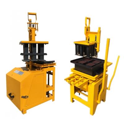 China BM01Small Building Industry Soil Manual Hand Cement Brick Compressed Block Making Machine for sale