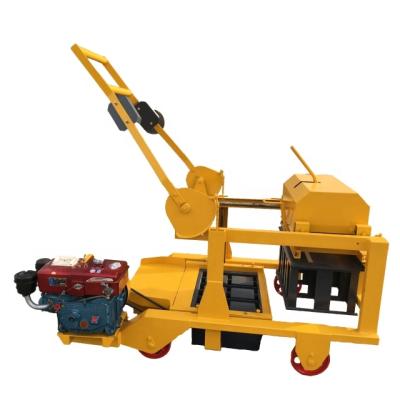 China Buliding Construction Nigeria Diesel Egg Laying Machine (Block Making Machine) for sale