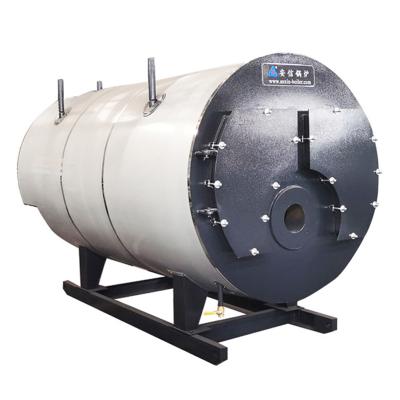 China Horizontal Professional golden supplier wns type oil/gas pressurized heater hot water boiler for sale