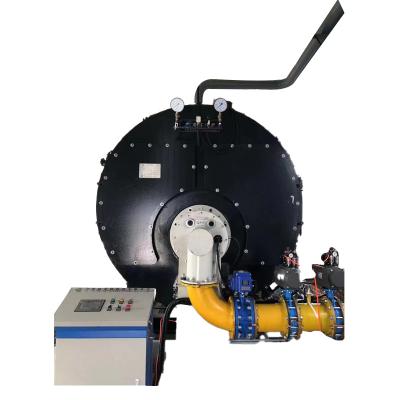 China Hotels WNS Series Horizontal Gas Oil Steam Condensing Boiler Oil Fired Steam Boiler for sale