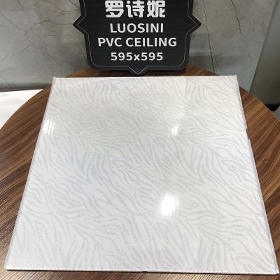 China Artistic Faux Plastic Ceilings Building Material PVC Ceiling Panel for sale