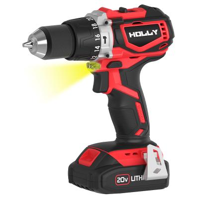 China Power Drill Chuck Rotary Hammer 20V Lithium Battery Power Drills Machine JHD012 for sale