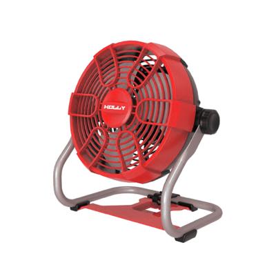 China Industry Hot Selling 18v Li-ion Lithium Battery Quick Charging Portable Cordless Fan Fan for sale