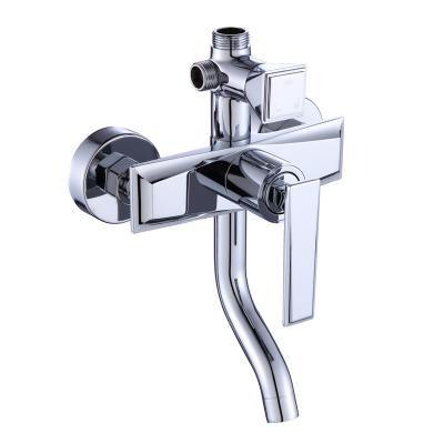 China With sliding bar Roman Chrome three-speed bathtub faucet shower panel custom made retro, the bathtub faucet shower panel suitable for home, hotel, etc. for sale