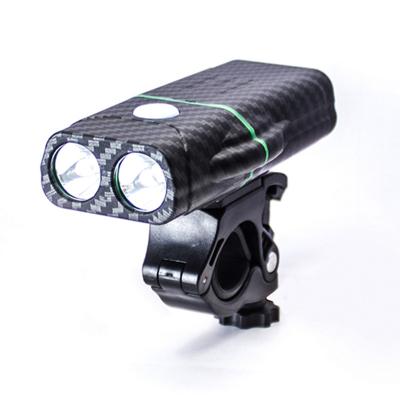 China Aluminum Alloy+ABS USB Rechargeable Illumination Cycling Lamp With Power Bank Function LED Bike Accessories Light for sale