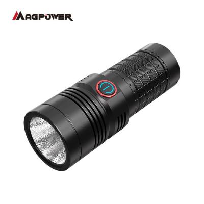 China 200 Meters Super Bright Rechargeable Aluminum Torch Flashlight Camping Torch For Outdoor Camping for sale