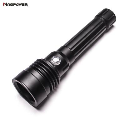 China New Eco-friendly Powerful XHP70 Torch Super Bright Diving Light 80 Meters High Exposure Lumens LED Flashlight for sale