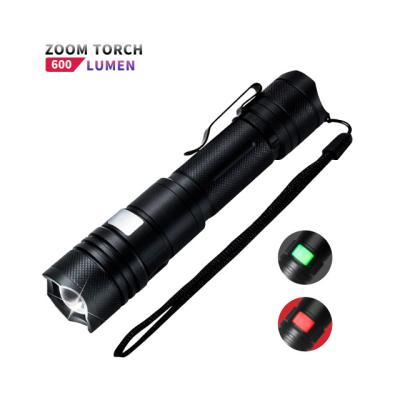 China Portable USB Rechargeable Emergency LED Torch Light T6 Camping Flashlight 250M Distance Outdoor Emergency for sale