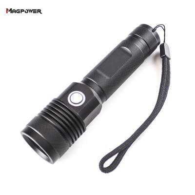 China Outdoor XML Camping Led Torch Camping Rechargeable Battery Lightweight Aluminum Flashlight for sale