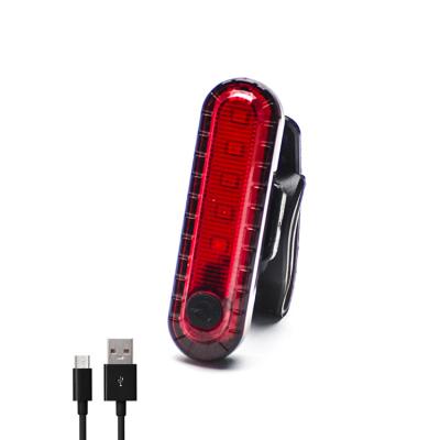 China 4 Modes Waterproof Outdoor USB Rechargeable Bicycle Safety LED Rear Light Bike Rear Tail Light for sale