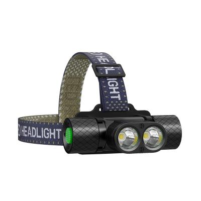 China Emergency Headlights High Quality LED Headlight Waterproof Aluminum Battery LED Headlamp For Camping Hiking for sale