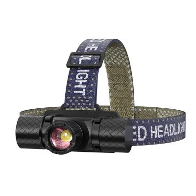 China Emergency High Power Rechergeable Head Torch Outdoor Camp Headlight Lithium Battery Bright Lamp Led Light Headlight for sale