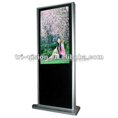 China Indoor 42 Inch Floor Stand LCD Advertising Display 262K, As Your Requirement for sale