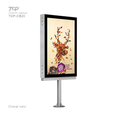 China Outdoor Shopping Mall Scroller Display Advertising Scrolling Light Box for sale