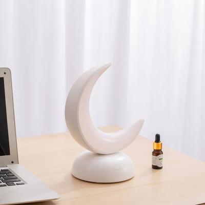 China 2021 New Customized Unique Design Baby Room Moon Aromatherapy USB Night Light Fragrance Table LED Night Lamp for sale