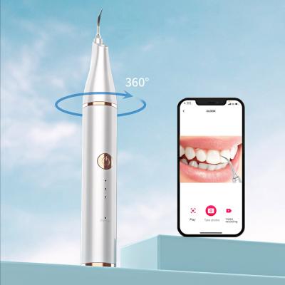 China Effectively Clean 2022 Mini Waterpik Cordless Plus Water Flosser Portable App Control Oral Dental Irrigator Interdental Teeth Cleaner With Spotlight for sale