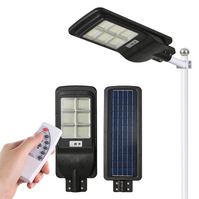 China Smart ready to ship remote control 300w light source all in one LED solar street light for sale