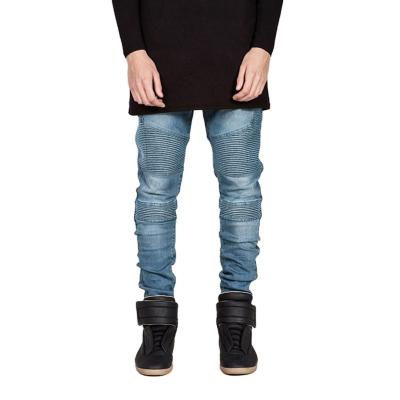 China Wholesale High Quality Winter Skinny Men's Denim Pants Breathable Biker Jeans for sale