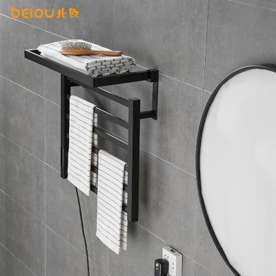 China Heater Electric Heated Towel Rail Towel Warmer Towel Rack For Bathroom Hotel for sale