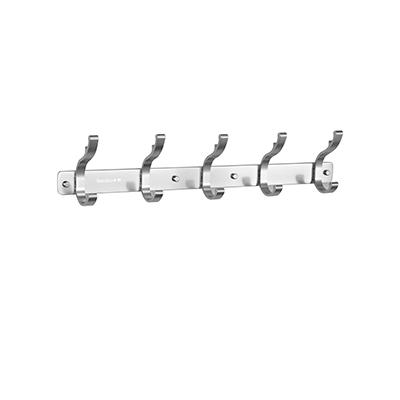 China Sustainable Hot Selling Aluminum Wall Mounted Coat Hook For Bathroom Kitchen Over Door for sale