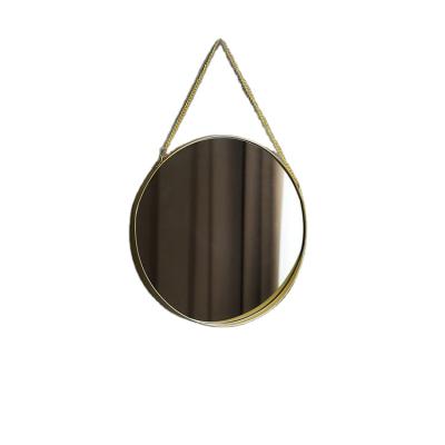 China Modern Nordic Bathroom Wall Magnifying Decorative Round Mirror for sale