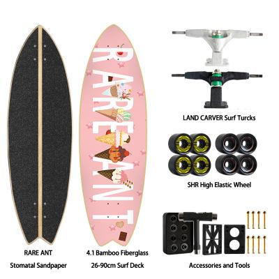 China Rare Board 4.0 Adult Ant Skateboard Cruiser Surfskate Deck Surfskate for sale