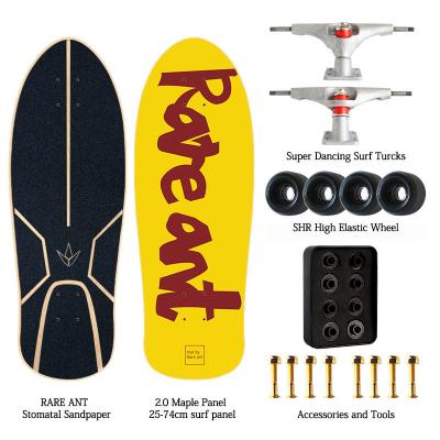 China Ant Surfskate Landyachtz Curfboard Surfskate Adult Rare 2.0 Wheels Led Surfskate for sale