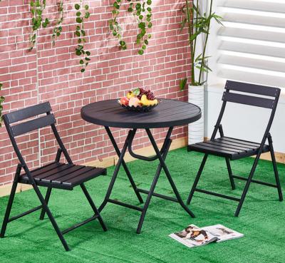 China Modern Outdoor Patio Furniture Dining Table Set Table Patio Table and Luxury Outdoor Dining Chair Set for sale