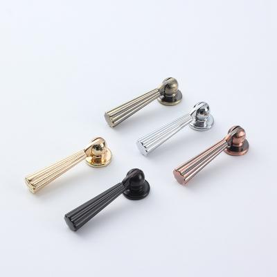 China Small Cabinet Drawer Hardware Household Drop Handle Retro Single Hole Antique Pendant Door Handle for sale