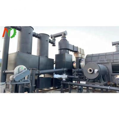 China Biochar Charcoal Wood Retort Kiln Ceramic Oven Charcoal Making Machine And Its Design for sale