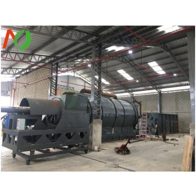 China Máquina de fabricación de carbón de cáscara de coco Carbonización de la biomasa para la minería de energía en venta