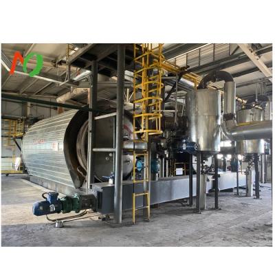 China Q245R/Q345R Boiler Steel Waste Tire Pyrolysis Plant for Recycling Tires to Fuel Oil for sale