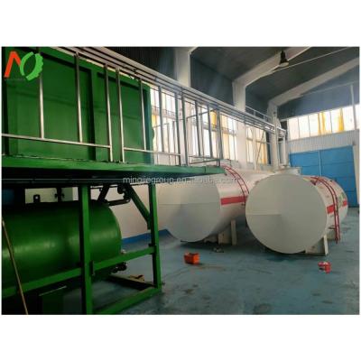 China 30-40 ton capaciteit Volledig continue pyrolyse-installatie voor recycling van kunststof/rubber/slurry Te koop