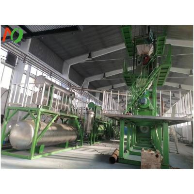 China Customizable PLC Controlled Pyrolysis Plant Weight KG 85000 kg Capacity 30-40Tons/Day for sale