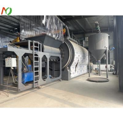 China 2600*6600 mm Diesel Heater Plastic Pyrolysis Plant for Tire/ Plastic/ Rubber Recycling for sale