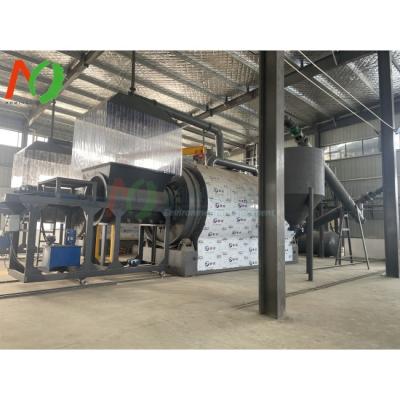 Chine Machine de recyclage des pneus de l'usine de pyrolyse pour les déchets de pneus plastiques à l'huile de combustible à vendre