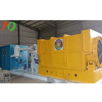 China 25000 KG Mini Used Tire Waste Plastic Pyrolysis Plant for Fuel Oil Steel Carbon Back for sale