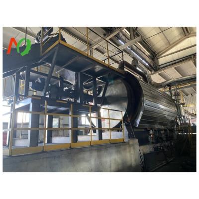 China High Productivity Waste Rubber Pyrolysis Furnace Machine for Mingjie Recycling Plant for sale