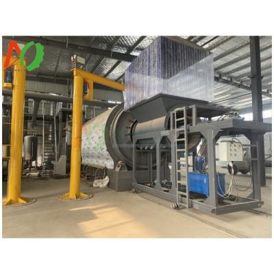 China Converting Solid Waste with Normal Pressure Automatic 5-15TPD Waste Tyre Pyrolysis Machine for sale