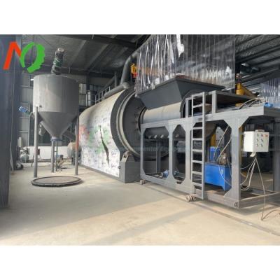 Chine Machine de pyrolyse de l'huile pour les déchets d'ustensiles de table en plastique à base de carburant avec une capacité de 1T-15T/ lot à vendre