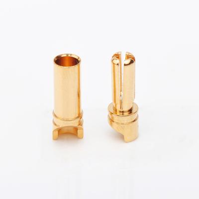 China Other Mass up Genuine 3.5mm Banana Plug, 24K Gold Plated Electrical Connectors for RC Motor Brushless ESC for sale