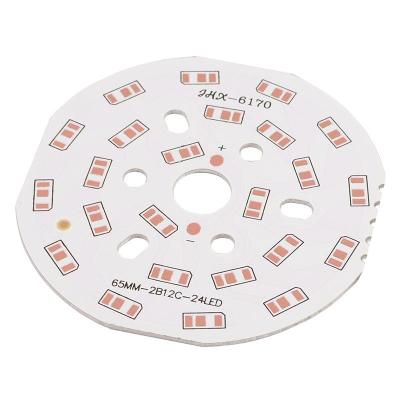 China LED lighting pcb assembly supplier 12W led driverless aluminum pcb board panel for bulb light/strip light for sale