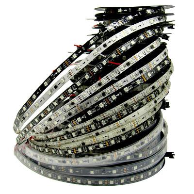 China Decoration WS2811 LED strip light 30/60 leds/m, 10/20pcs pixel ws2811 IC, DC12V white/black PCB for sale